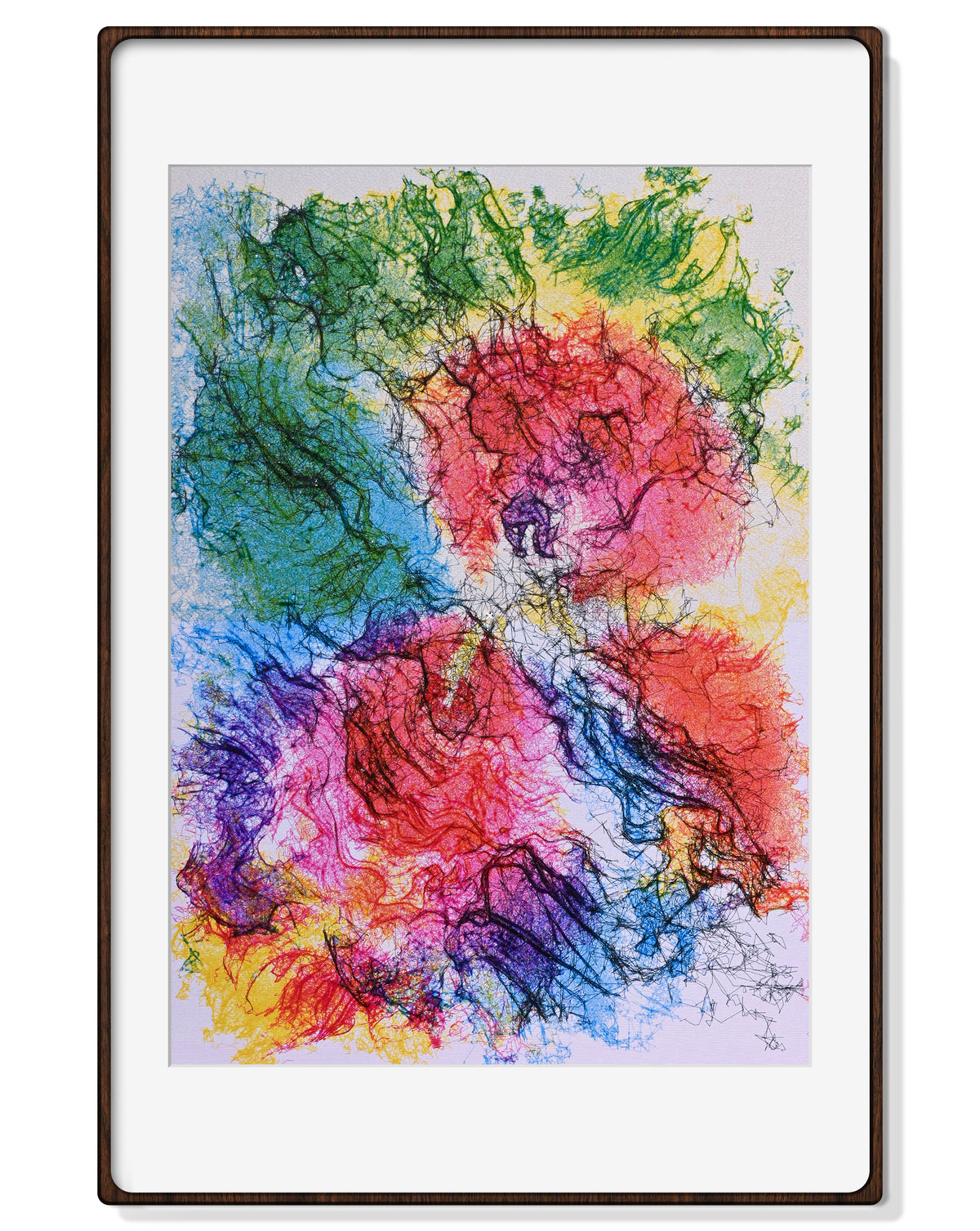 A Hidden Spring of Living Light - 22" × 30" | Framed + Mat 24" × 36"