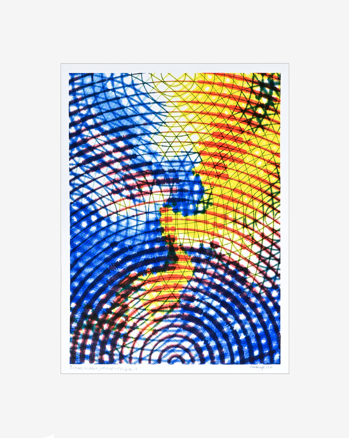 Echoes in Orbit | 12"x16"