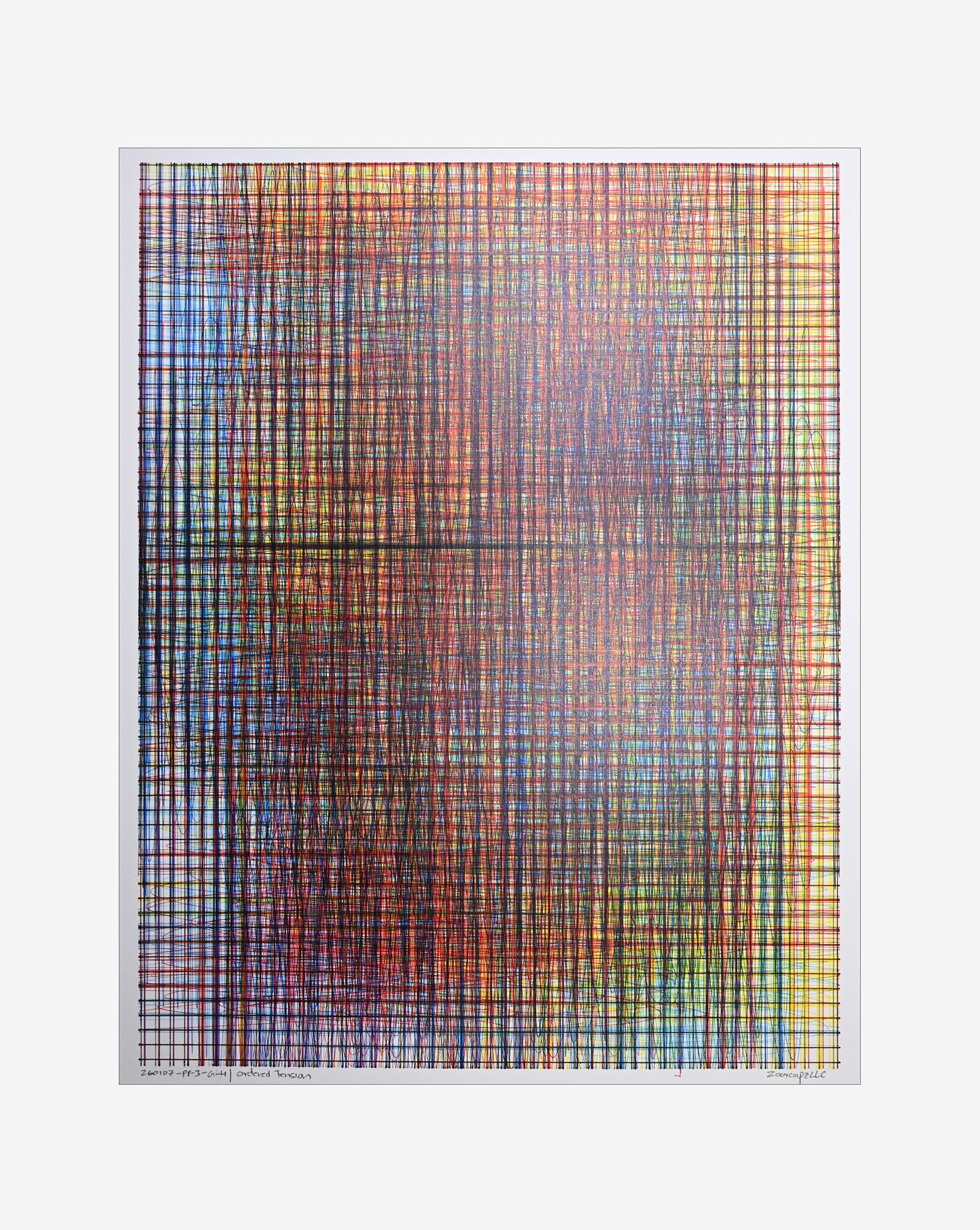 Ordered Tension | 16" x 20"