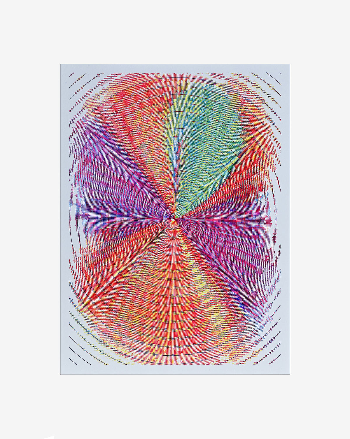 Silent Axis | 12" x 16"