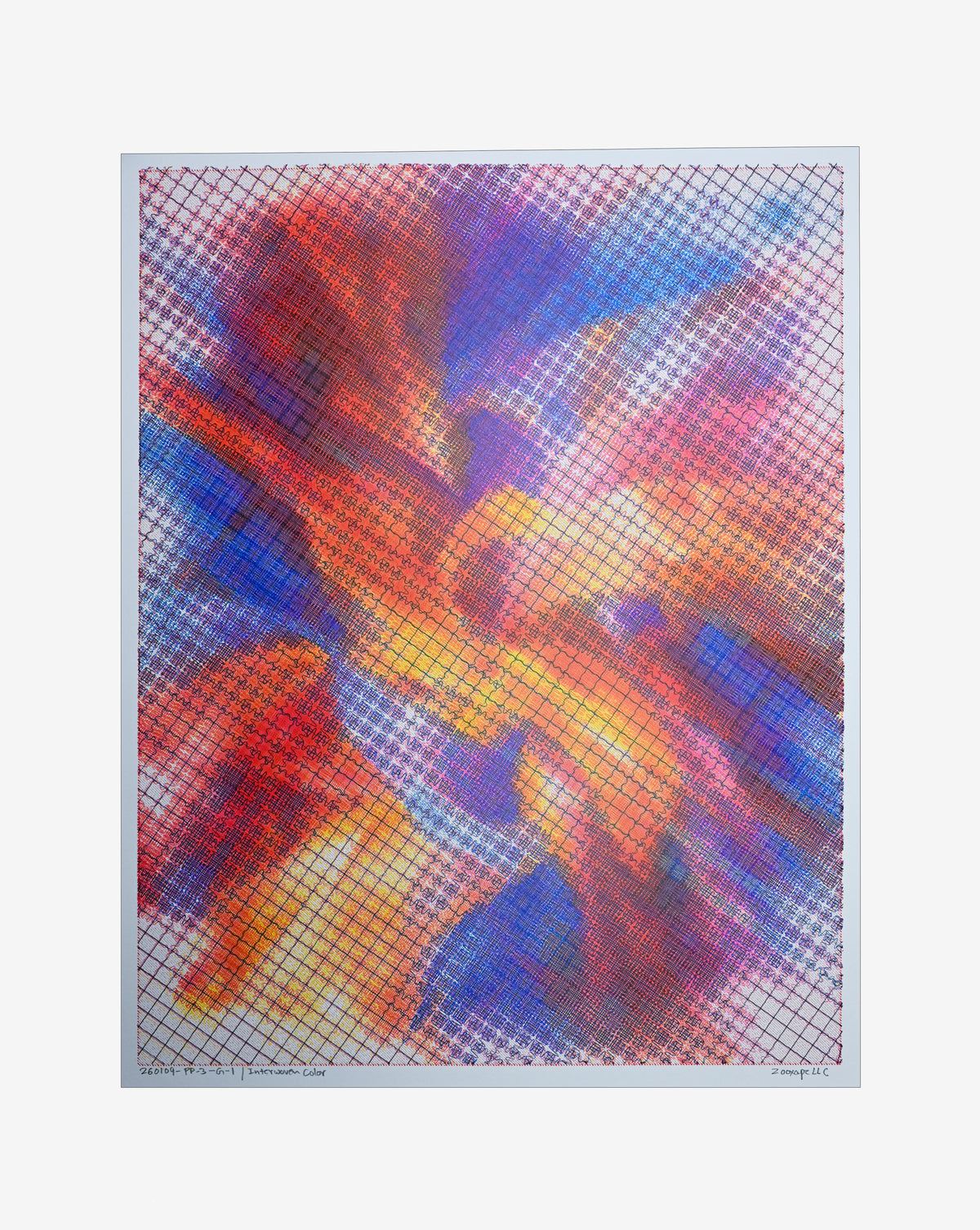 Interwoven Color | 16" x 20"