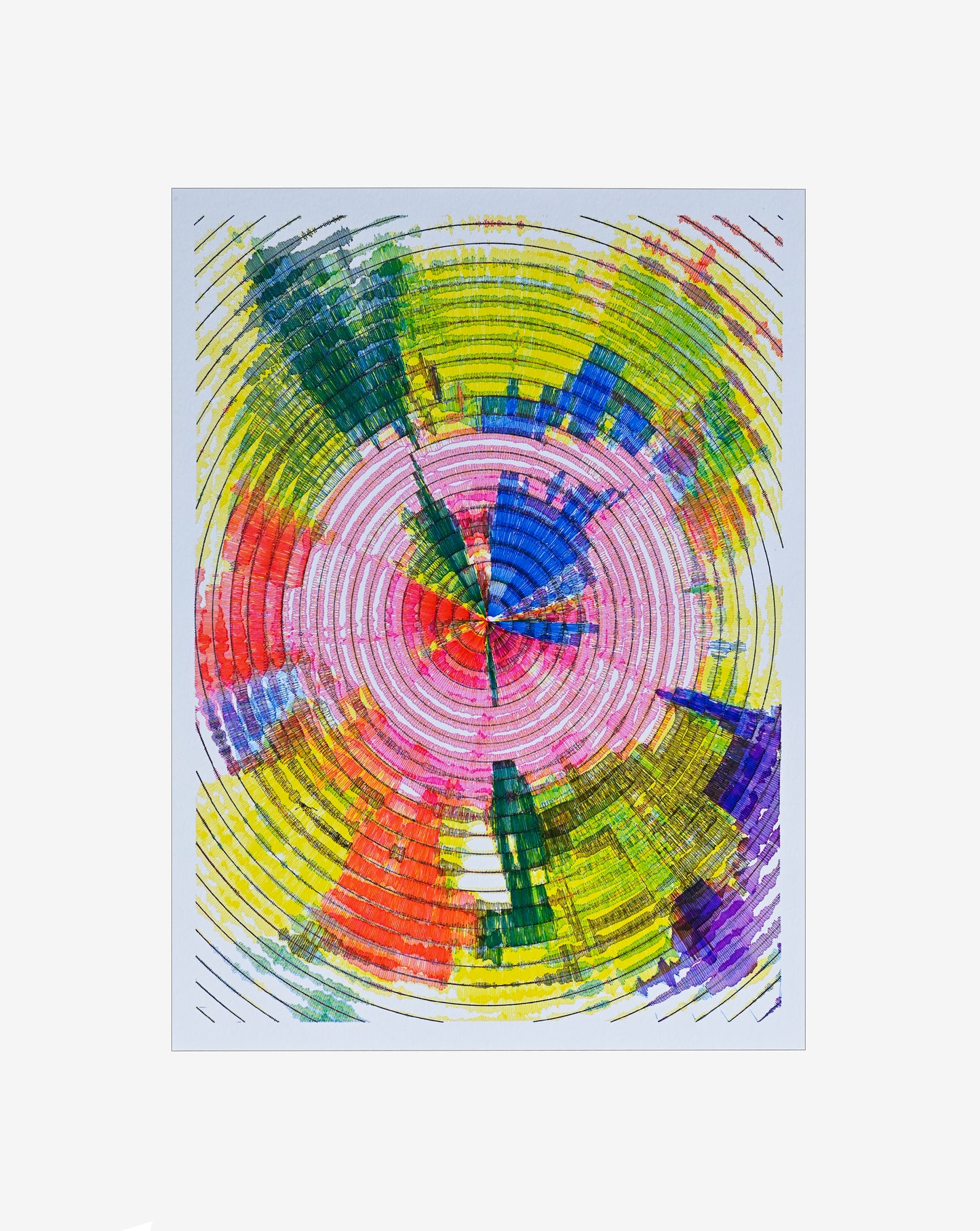 Tide heart | 12" x 16"