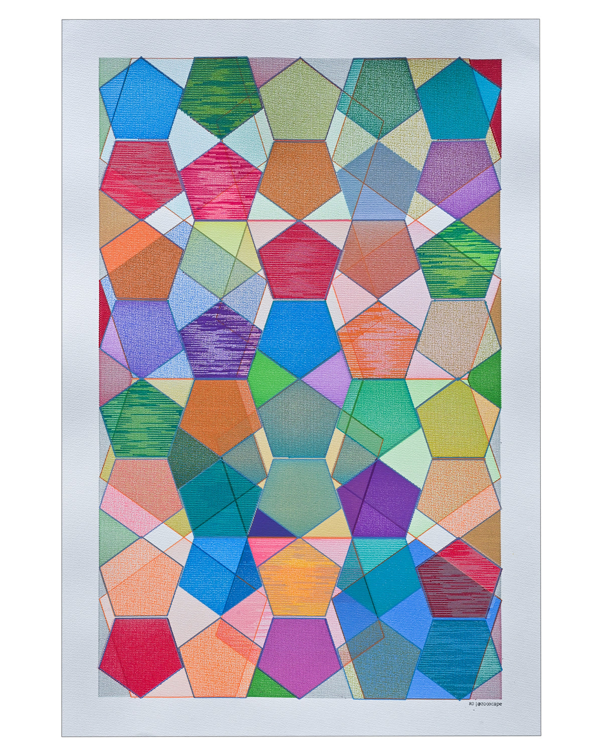 Spatial Convergence - 24" × 36"