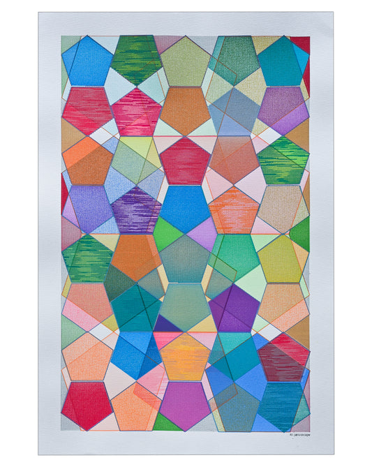 Spatial Convergence - 24" × 36"