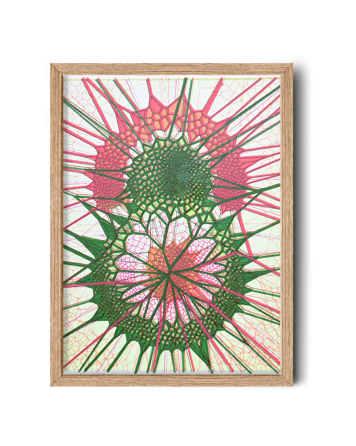 Dual Cells | 11"x14" | Canvas art