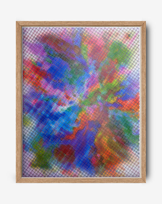 Pigment Burst | 16" x 20"