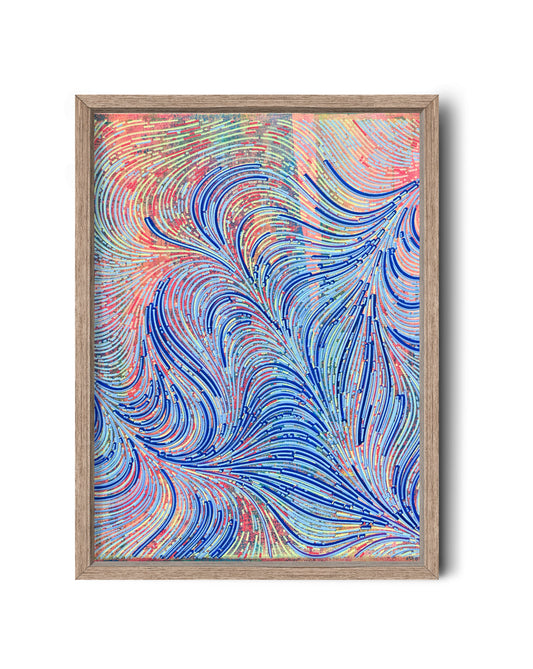 Traces of Air | 11"x14" | Canvas art