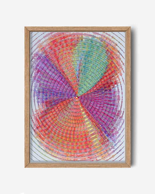 Silent Axis | 12" x 16"