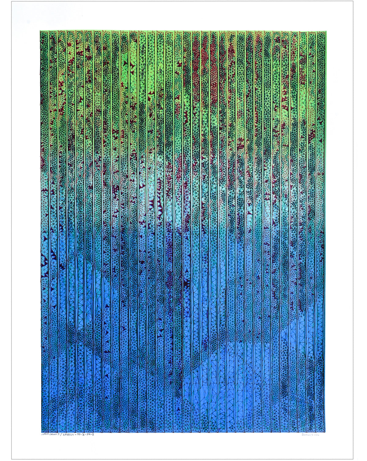 Lumin Grain 2 | 22" x 30"