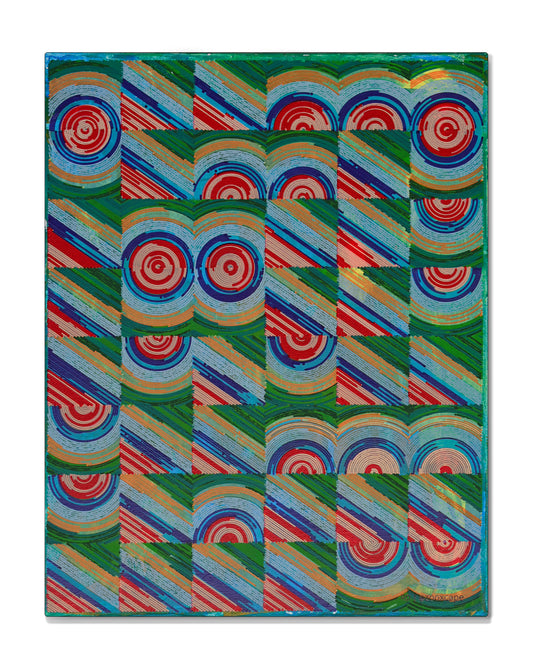 Untitled | Plotted Canvases | 11"x14"