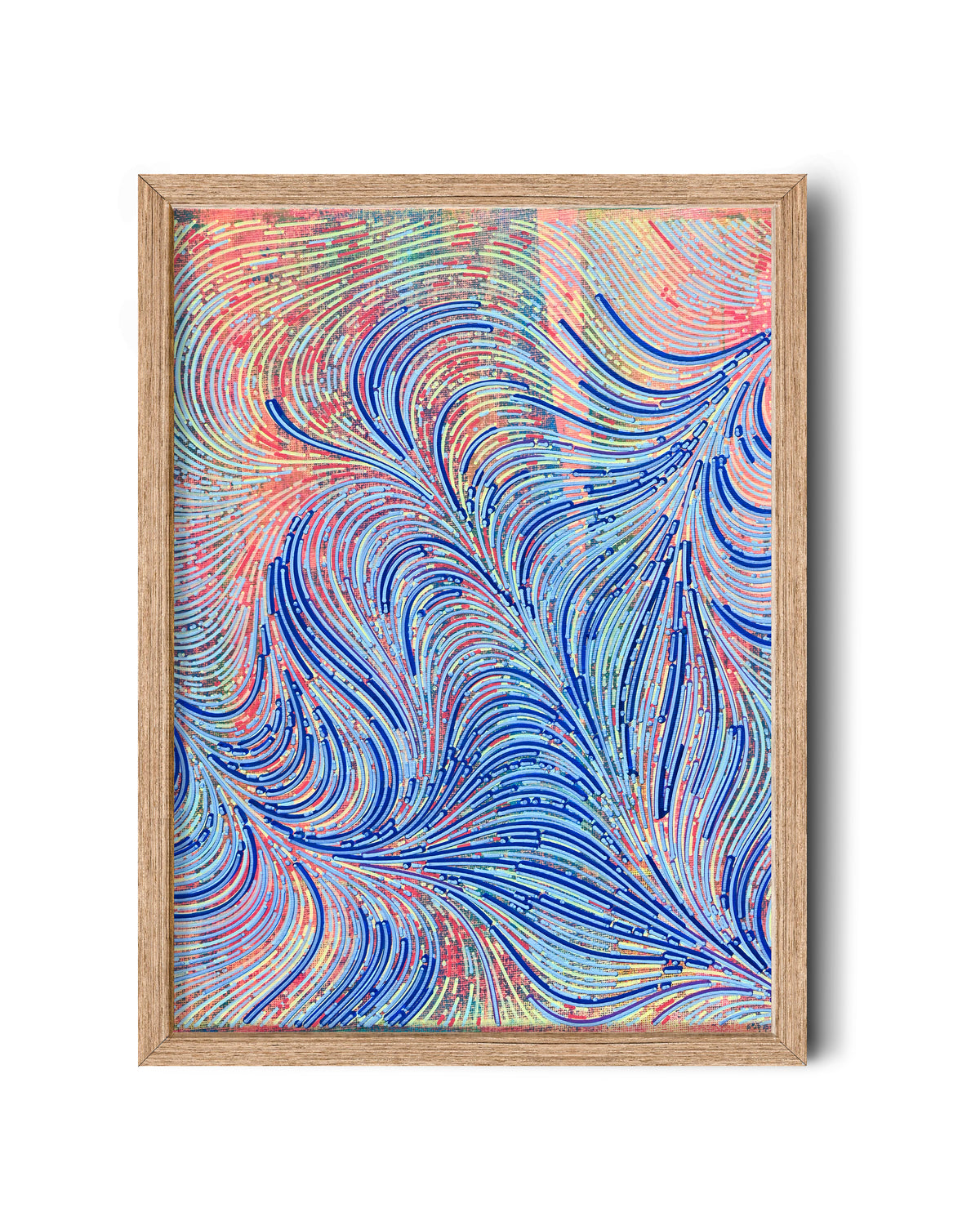 Traces of Air | 11"x14" | Canvas art