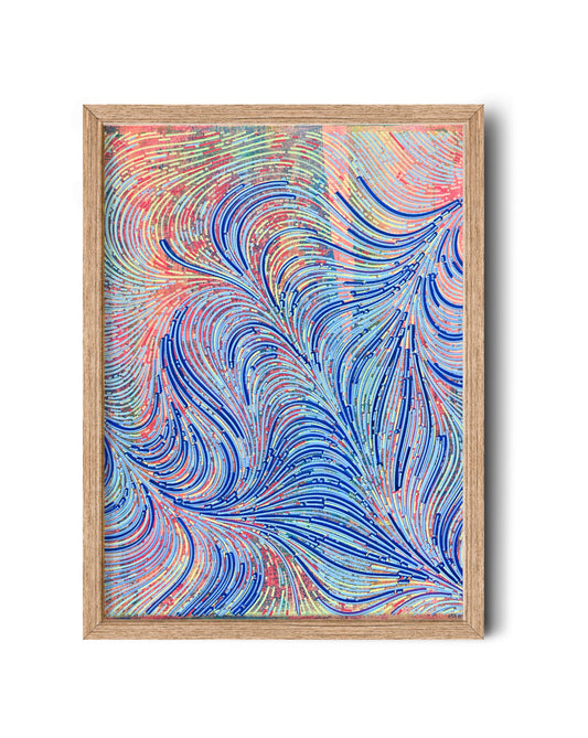 Traces of Air | 11"x14" | Canvas art