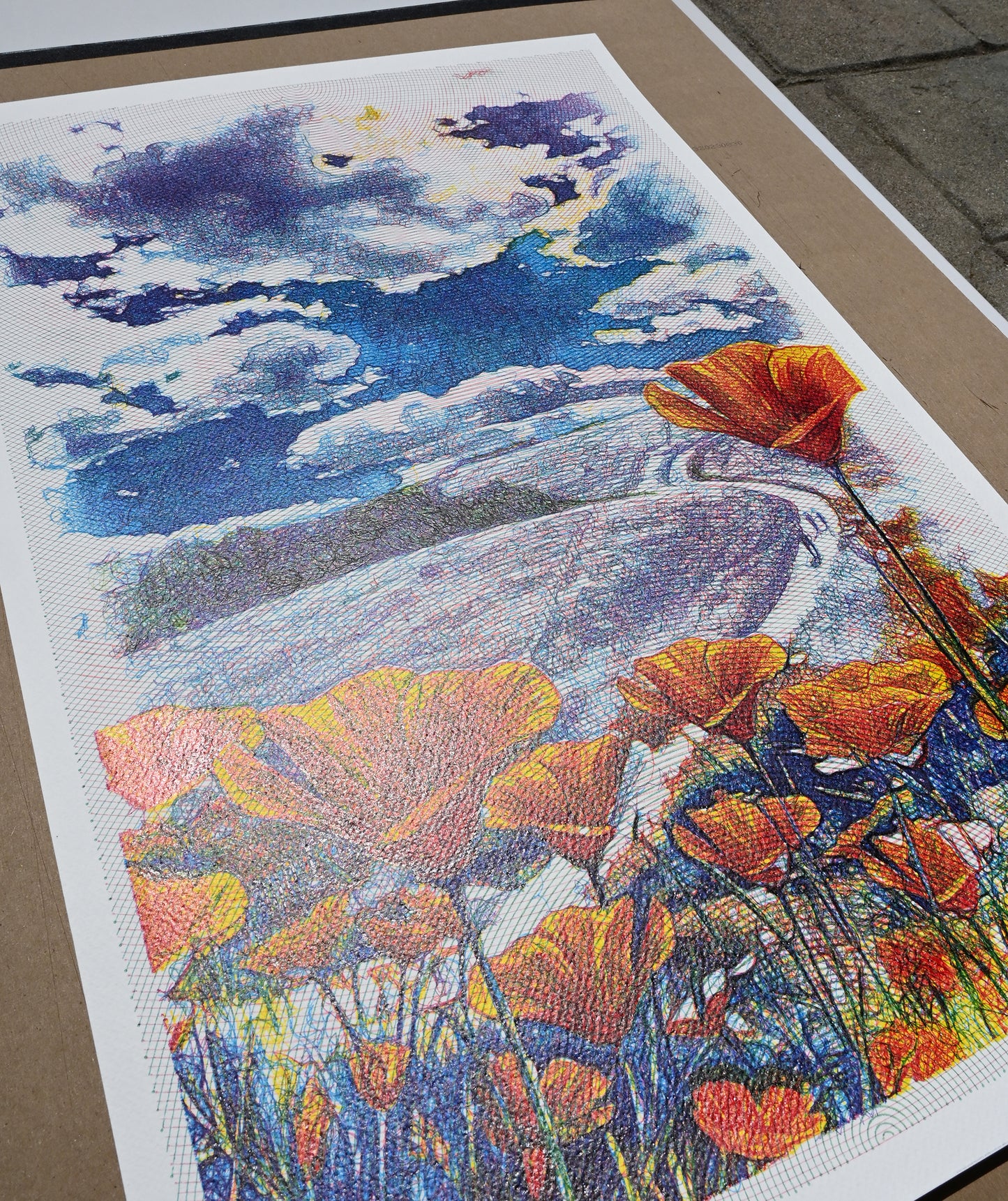 Wildflowers Along the Way | 16" x 24"
