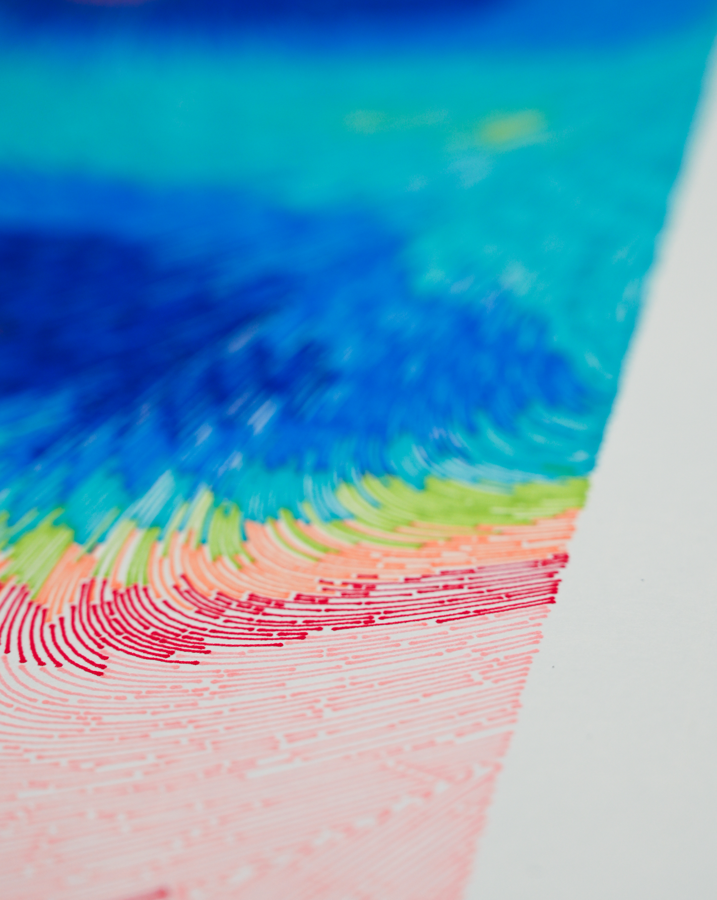 Mirrowake 1 | Generative art prints | 22" x 30"