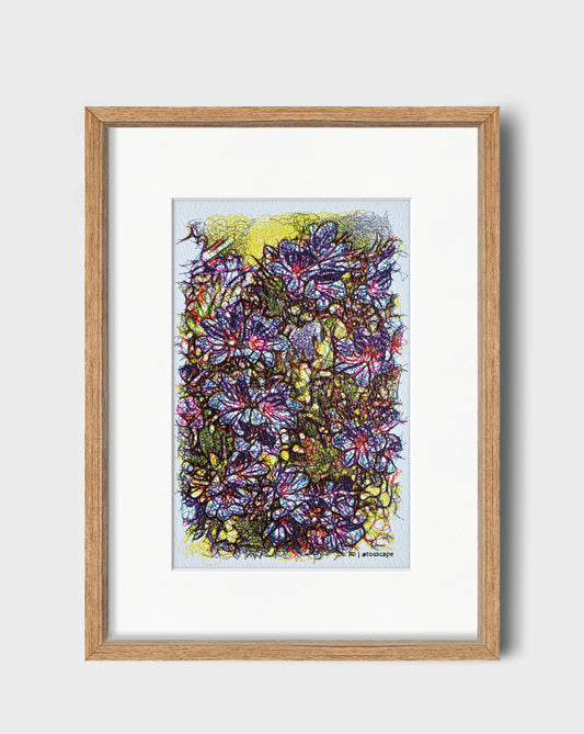 Floral Impression 13 | 9" x 12"