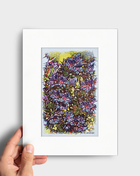 Floral Impression 13 | 9" x 12"
