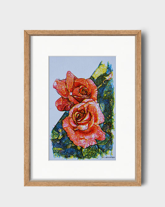 Floral Impression 17 | 9" x 12"