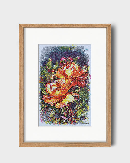Floral Impression 10 | 9" x 12"
