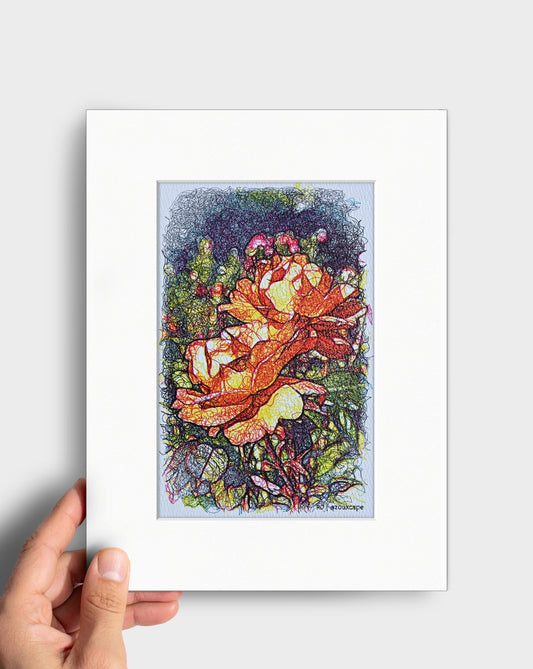 Floral Impression 10 | 9" x 12"