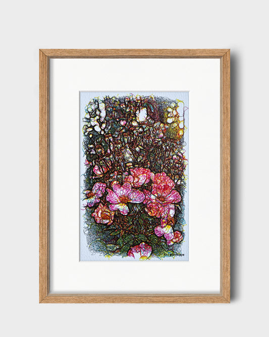 Floral Impression 14 | 9" x 12"