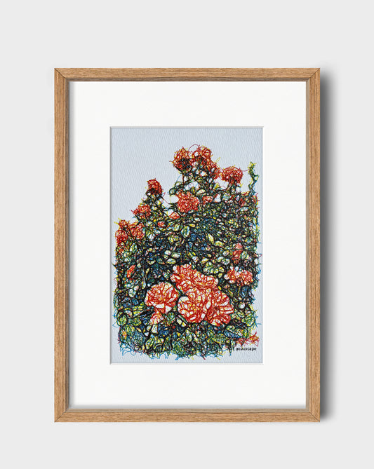 Floral Impression 16 | 9" x 12"