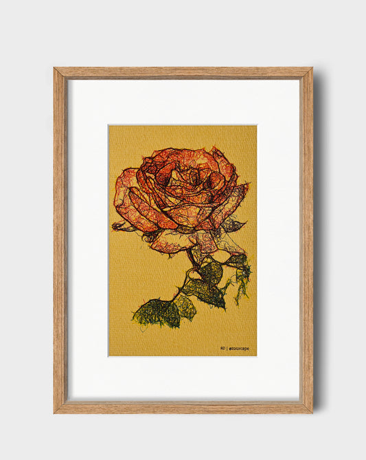 Floral Impression 18 | 9" x 12"