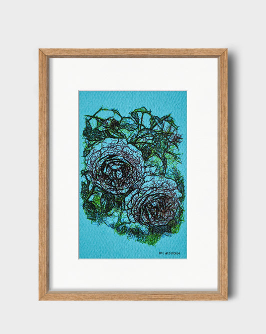 Floral Impression 19 | 9" x 12"