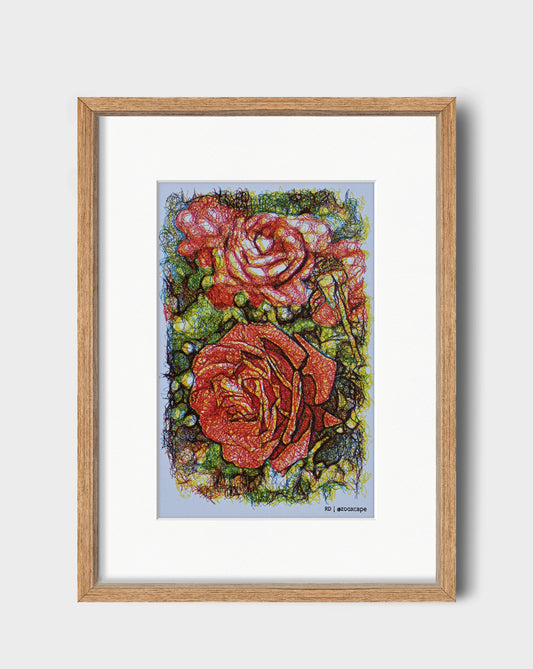 Floral Impression 21 | 9" x 12"