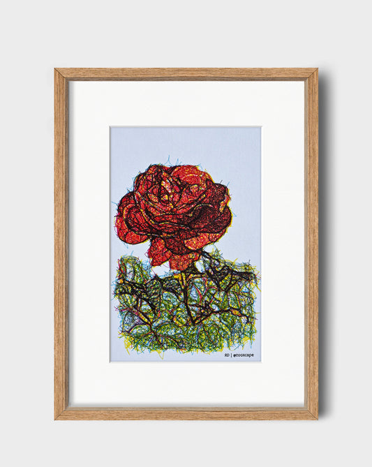 Floral Impression 25 | 9" x 12"