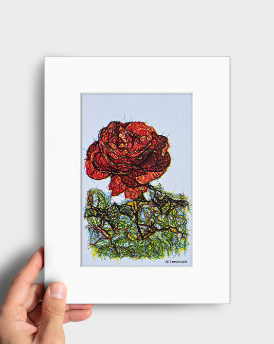 Floral Impression 25 | 9" x 12"
