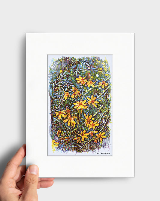Floral Impression 26 | 9" x 12"