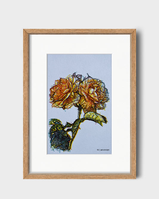 Floral Impression 31 |9" x 12"