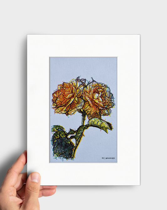 Floral Impression 31 |9" x 12"