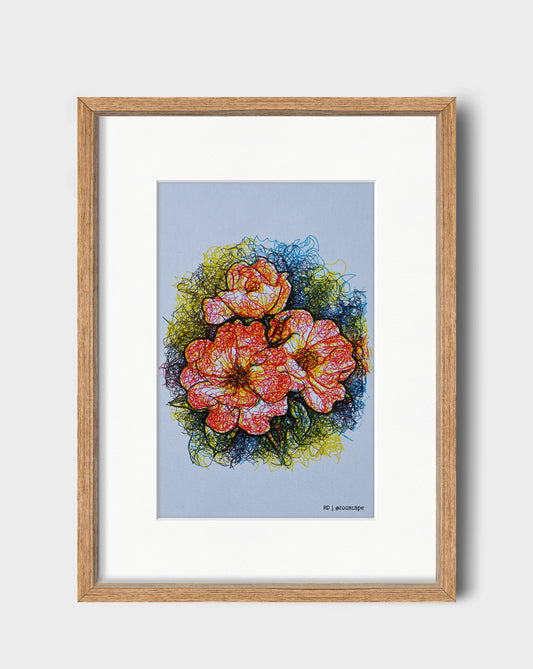 Floral Impression 32 | 9" x 12"