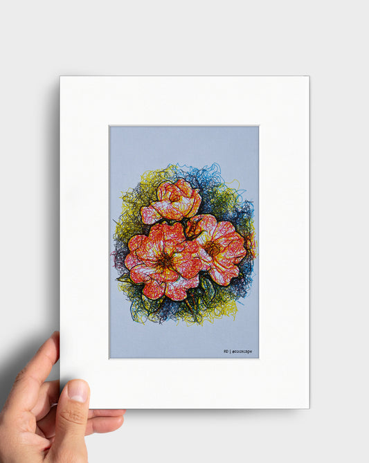 Floral Impression 32 | 9" x 12"