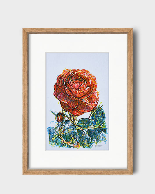 Floral Impression 34 | 9" x 12"