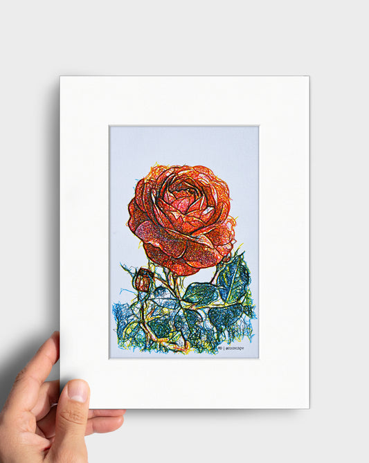 Floral Impression 34 | 9" x 12"