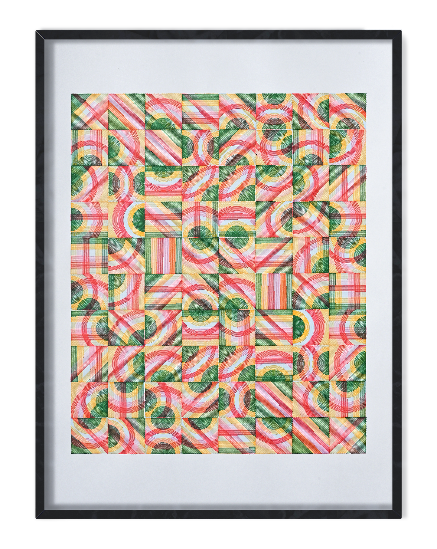 Generative art prints drawing inspired by woven fabric texture – generative plotter artwork- pen plotter art, generative art prints, algorithmic art,