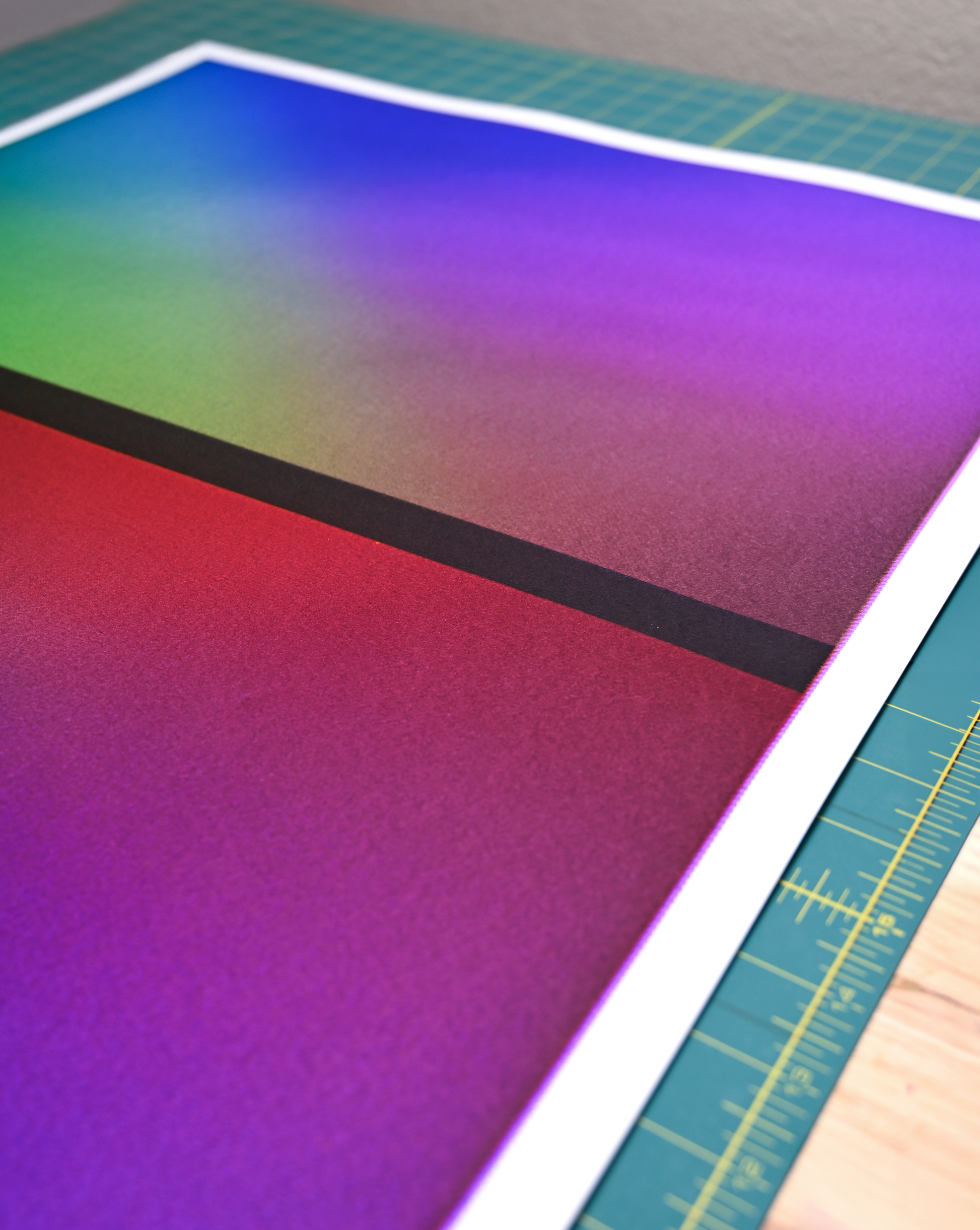 Machine-drawn geometric art inspired by the northern lights – pen plotter art, generative art prints, algorithmic art