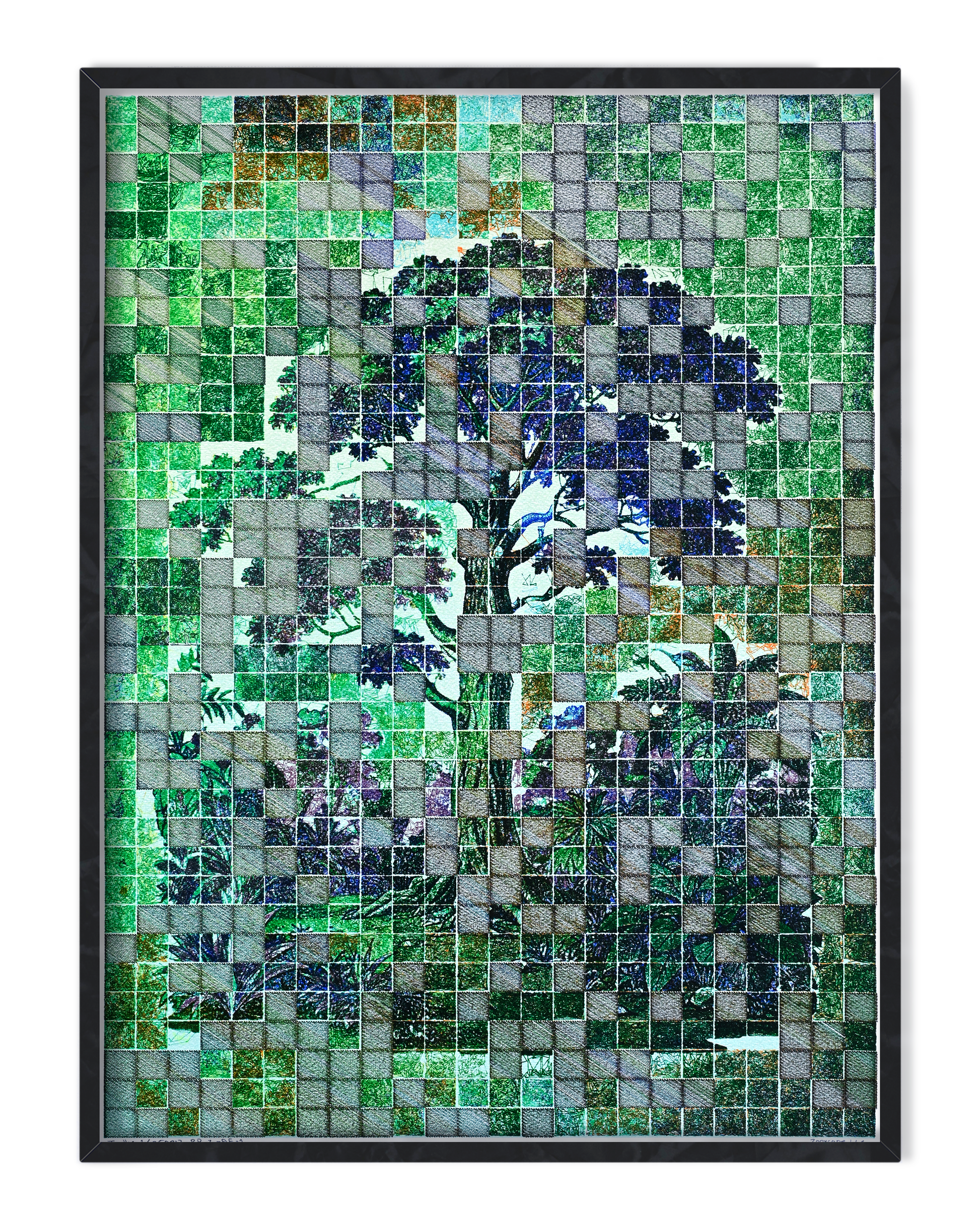 Machine-drawn geometric pattern resembling pen plotter art, generative art prints, algorithmic art