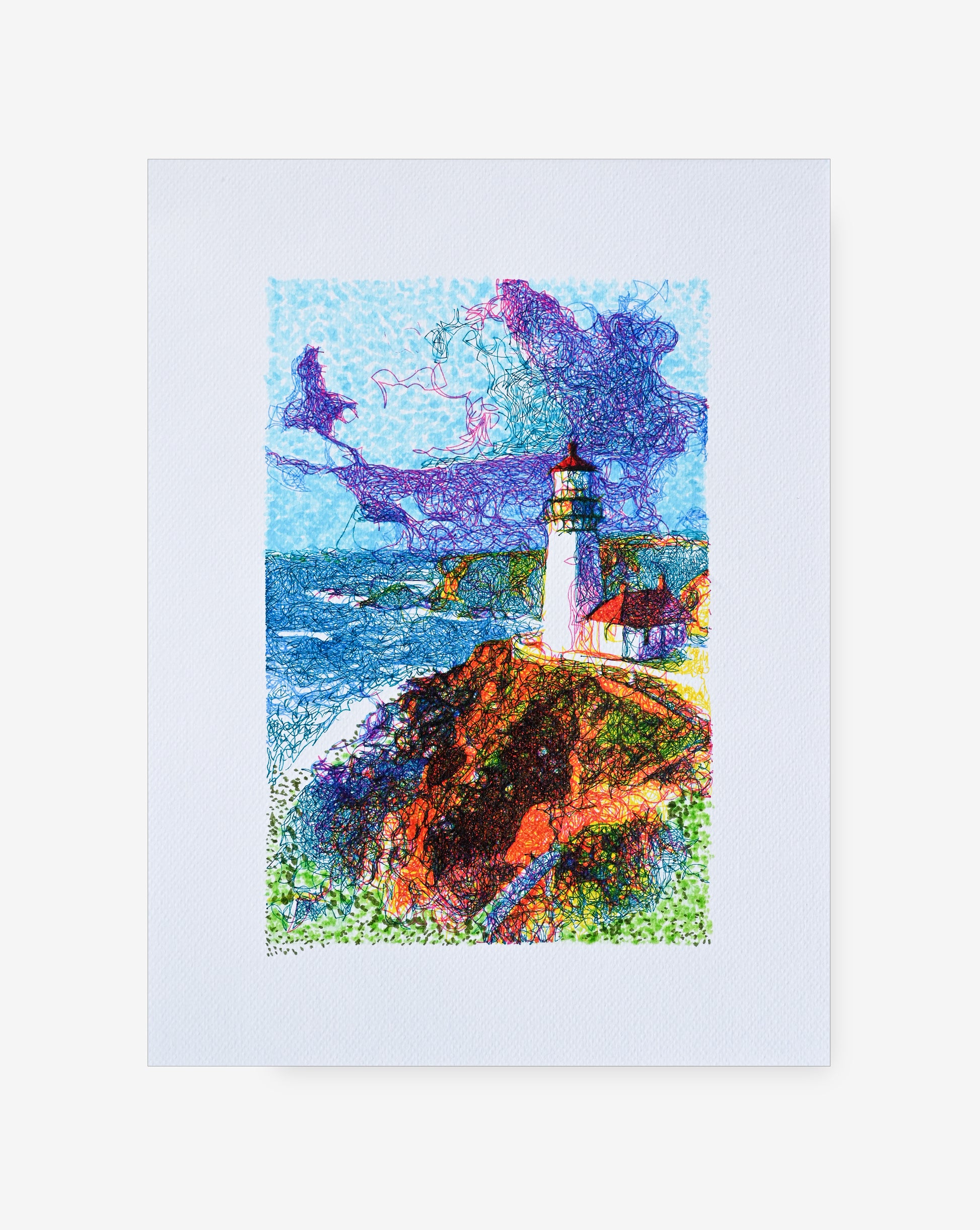 Pen plotter artwork of ocean light patterns generative art prints, algorithmic art, pen plotter art
