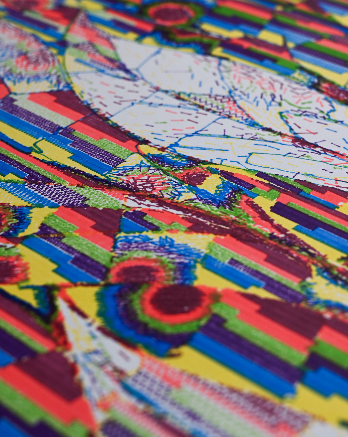 Machine-drawn geometric pattern inspired by pen plotter art, generative art prints, algorithmic art