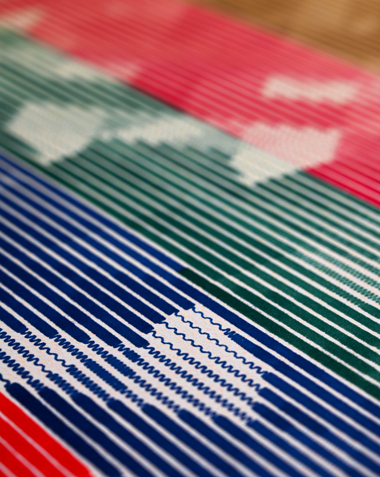 Machine-drawn octagonal geometric pattern – Pen plotter generative artwork-Top- pen plotter art, generative art prints, algorithmic art