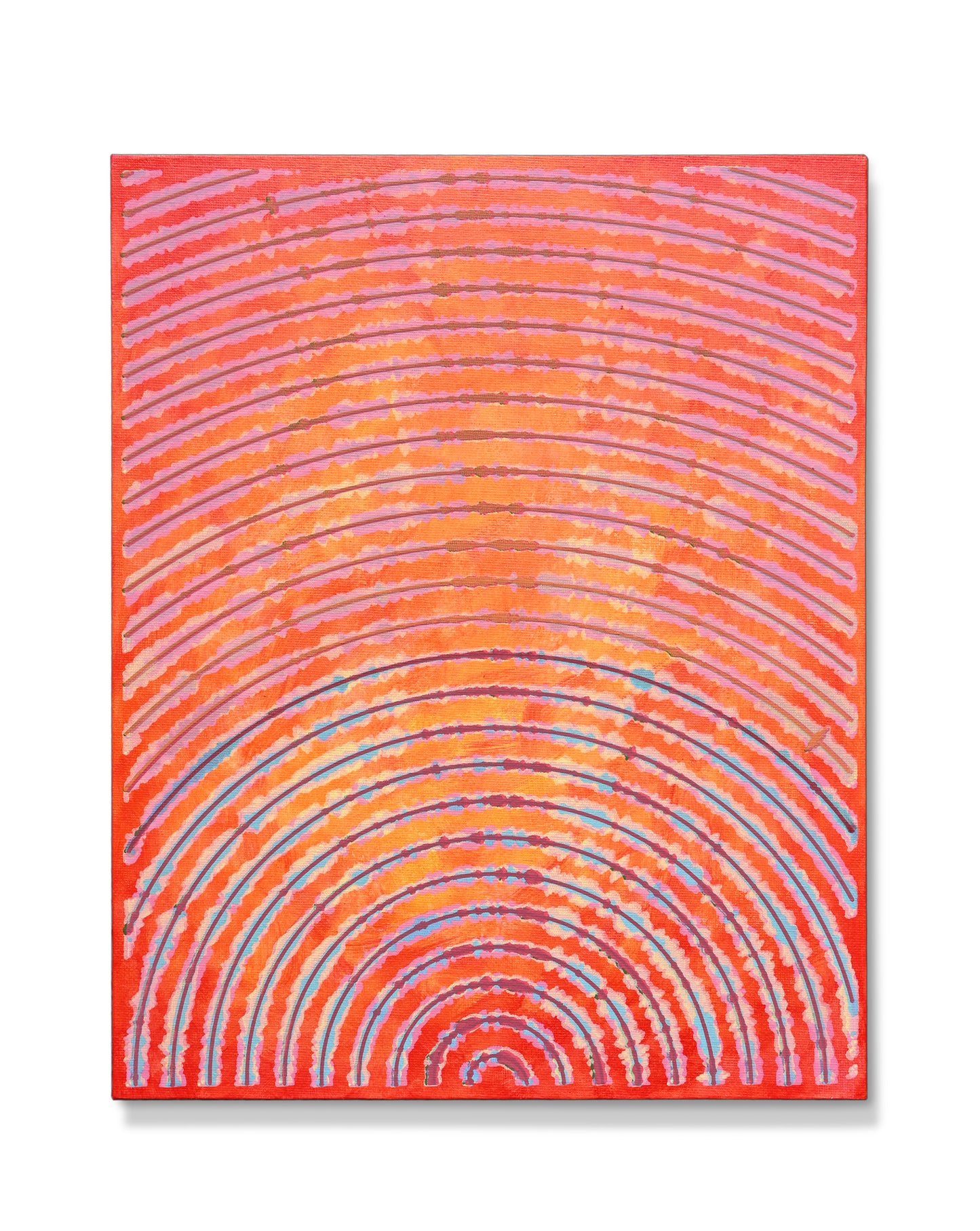 Wave at Dawn | Plotted Canvases | 11"x14"